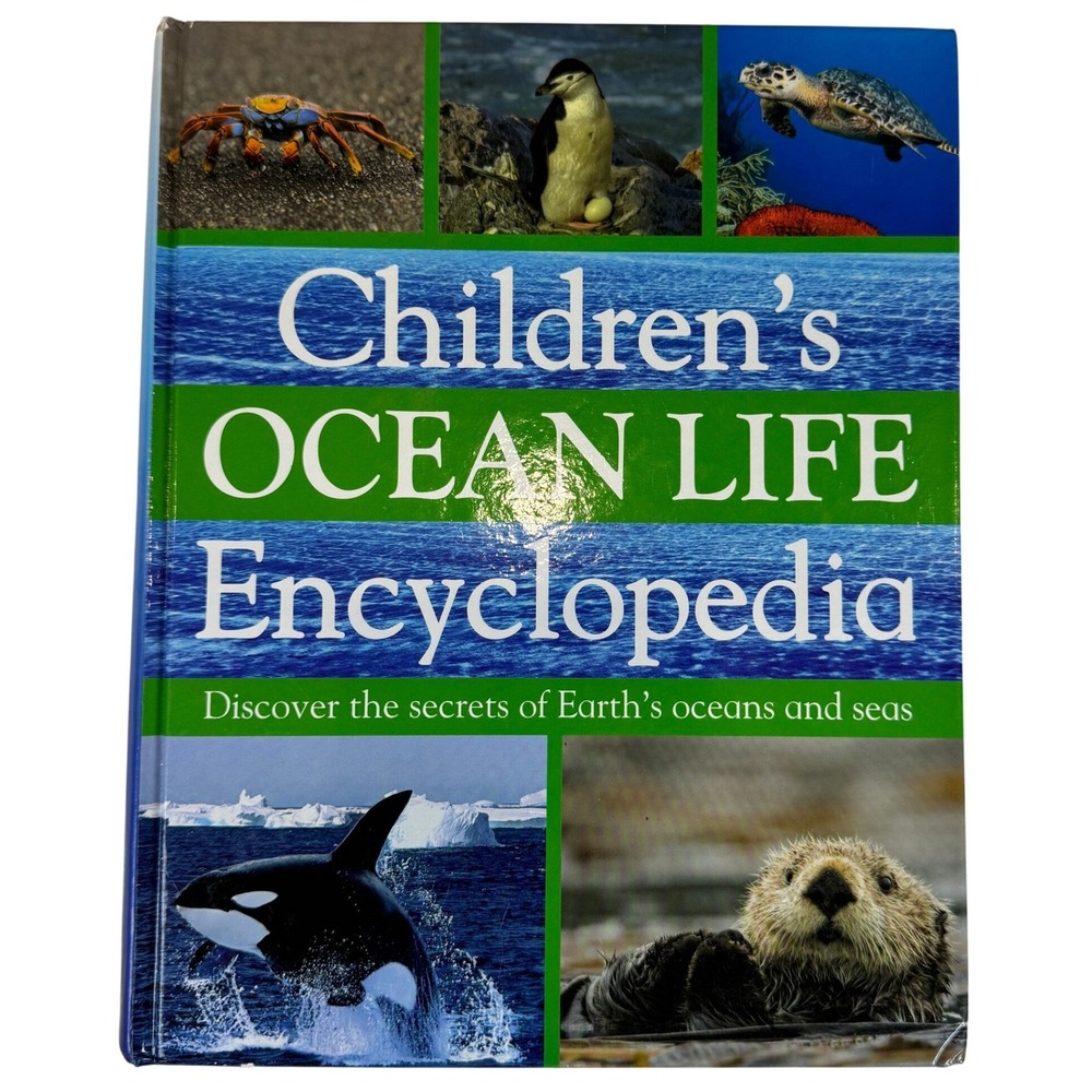 Childrens Ocean Life Encyclopedia Sandy Creek Hardcover Educational Marine‎ Book